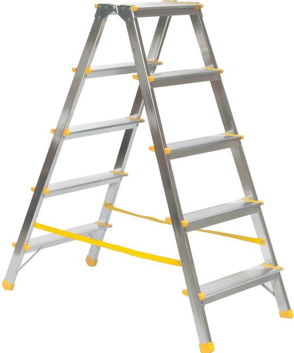 Actual product image Puag Double step ladder 2 x 5 steps (Stepladder, 36 cm)