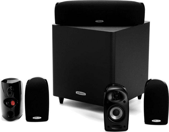 Produktbild Polk TL1600 Lautsprecherset 5.1 Kanäle 50 W Schwarz (Set, 50 W)