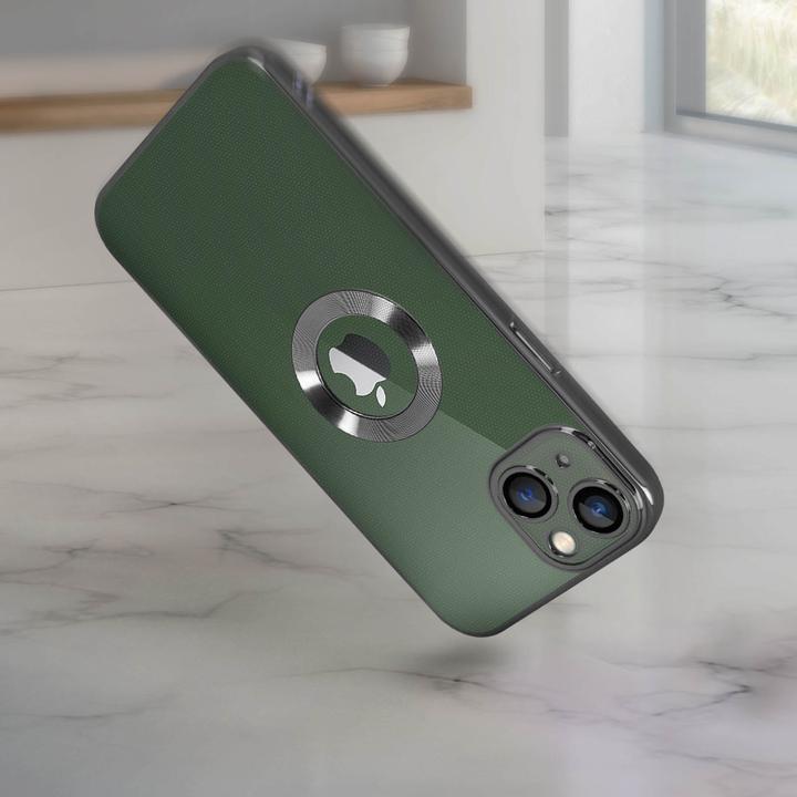 Actual product image Avizar Chrome Style Series Transparent Silicone Sleeve (Apple iPhone 13)