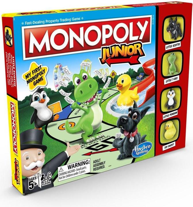 Productafbeelding Hasbro Monopoly Junior Bordspel Economische simulatie (Deens, Noors)