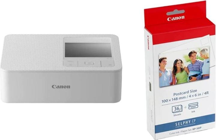 Produktbild Canon Selphy CP1500 Weiss + KP-36IP (Thermodirekt, Farbe)