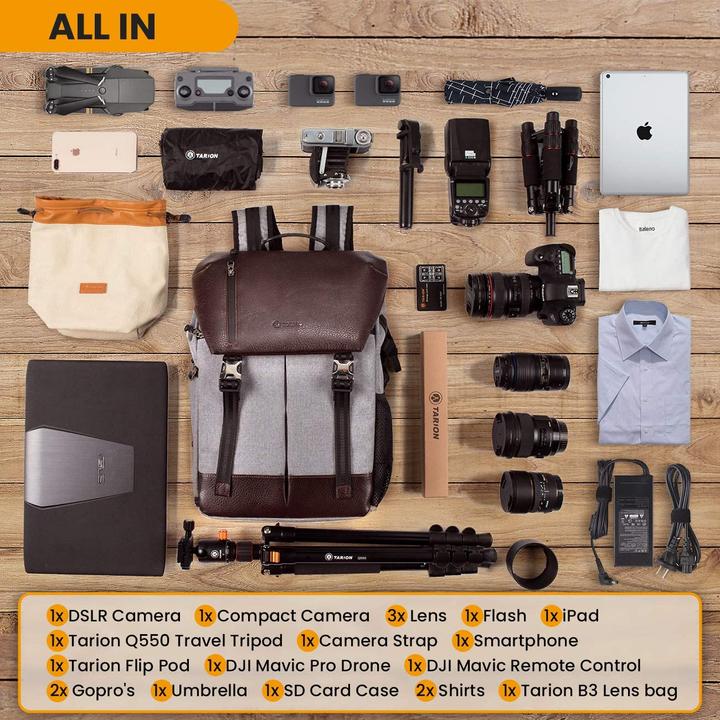 Produktbild Tarion Kamerarucksack (Kamera Schultertasche, 18 l)