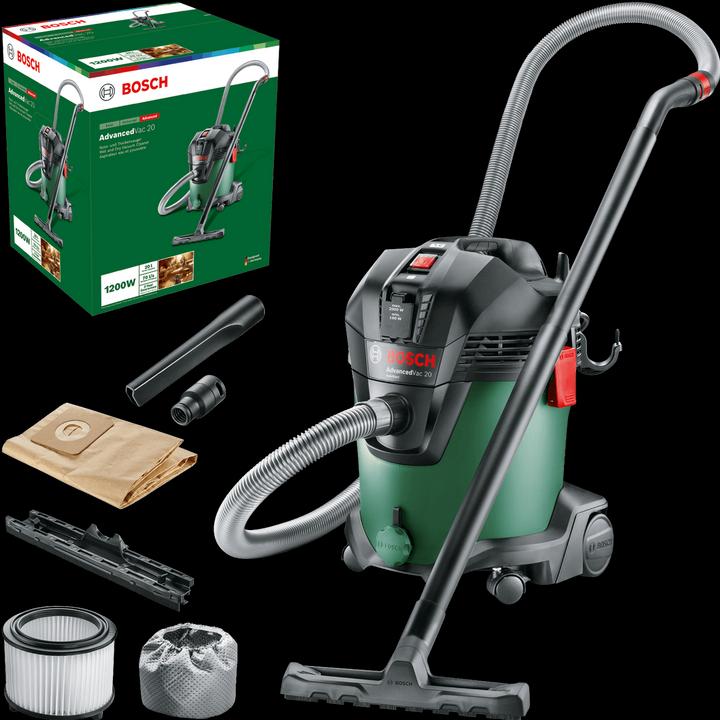 Image du produit Bosch Home & Garden Modèle AdvancedVac 20 (Aspirateur eau et poussière)