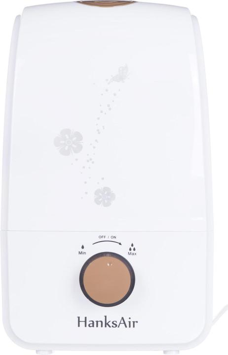Actual product image Art ARTNAW-05 Ultrasonic Air Humidifier HANKS AIR 3 L - MAN Baltas (50 m²)