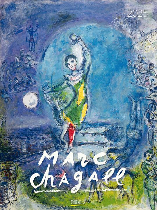 Produktbild Marc Chagall 2025 (48 x 64 cm, Harter Einband, Deutsch)