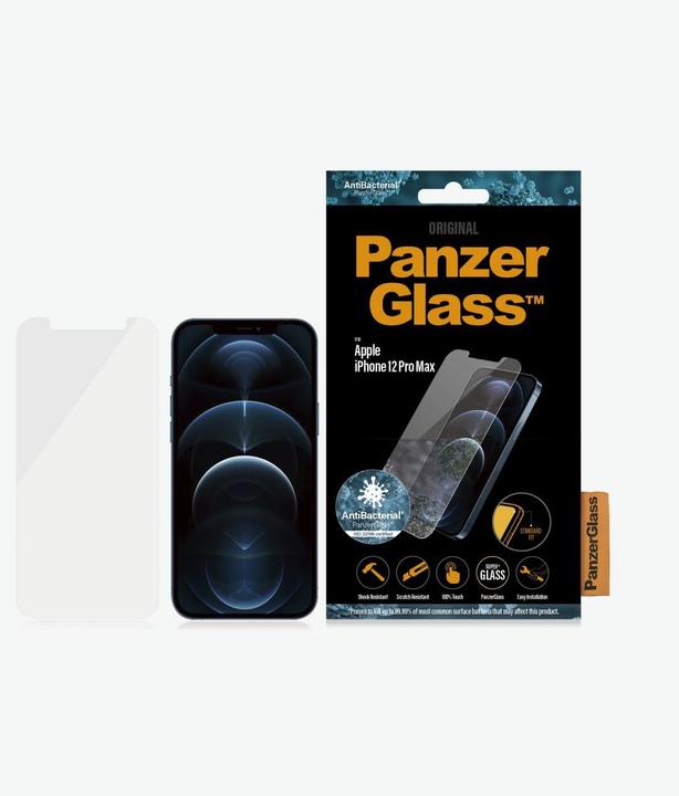 Produktbild PanzerGlass Screen Protector (1 Stück, Apple iPhone 12 Pro Max)
