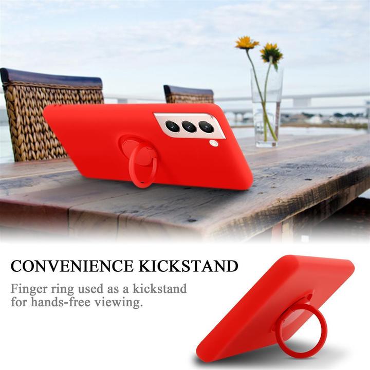 Image du produit Cadorabo TPU Liquid Ring Silicone Case Cover (Samsung Galaxy S21 5G)