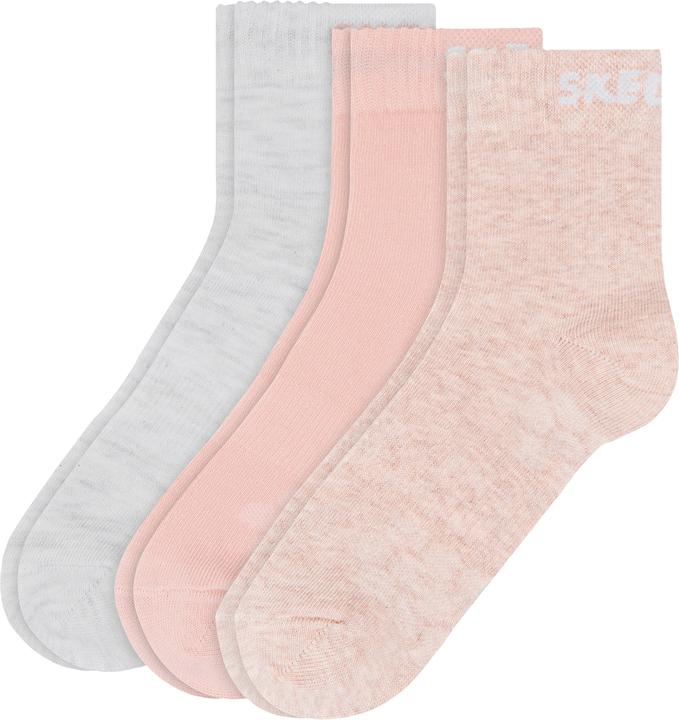 Immagine prodotto Skechers Ragazze Mesh Ventilation Socks 3p (confezione da 3, 27, 30)
