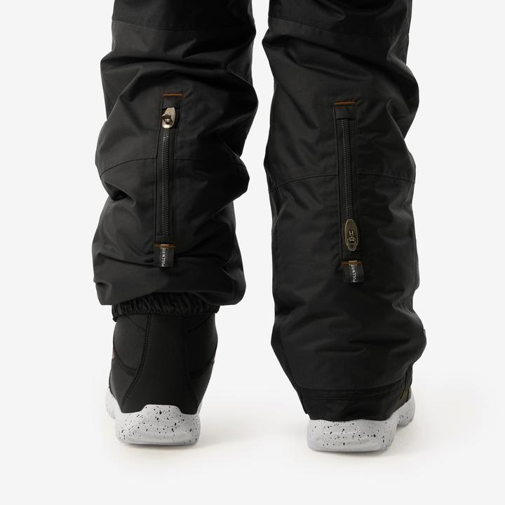 Produktbild Wedze Snowboardhose Latzhose Kinder Piste - 500 grau (116)