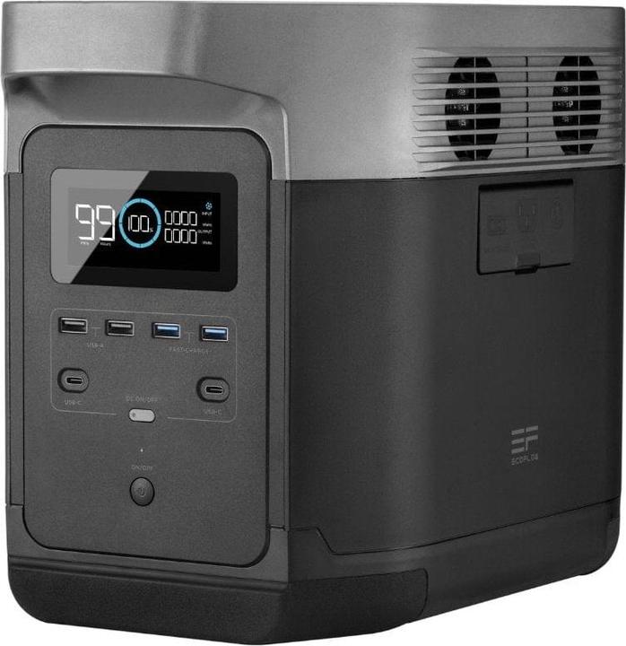 EcoFlow Delta (1260 Wh, 14 kg)