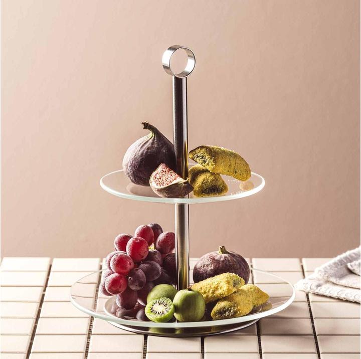 Immagine prodotto Leonardo Etagere Cena 2-teilig, Silber