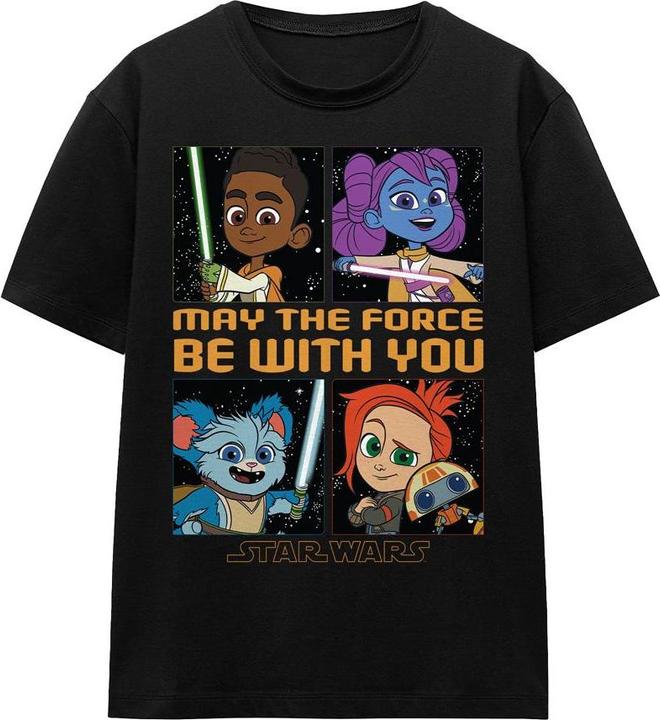 Actual product image Star Wars Unisex Adult Young Jedi Adventure Among The Stars T-Shirt (XXL)