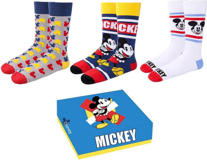 Actual product image NoName MICKEY - Pack de 3 paires de chaussettes (T40-46) (pack of 3, 40, 46)