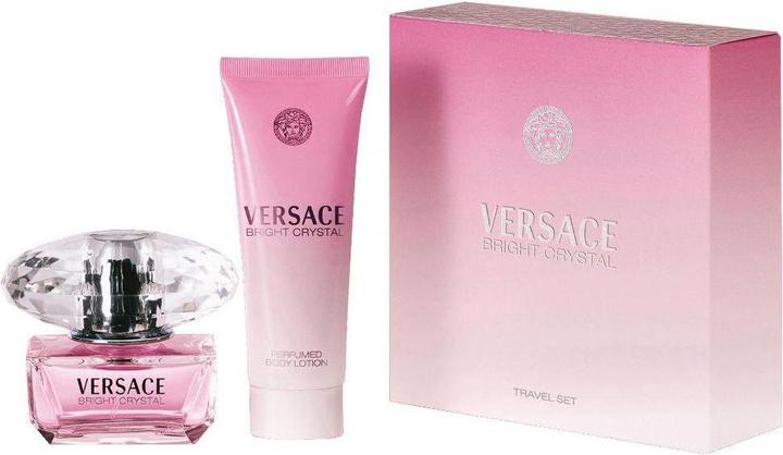 Produktbild Versace Bright Crystal set toilet water spray 50ml + body lotion 100ml (Eau de Toilette, 100 ml)