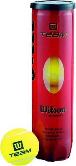Image du produit Wilson Balles de tennis TEAM PRACTICE 4pcs WRT111900