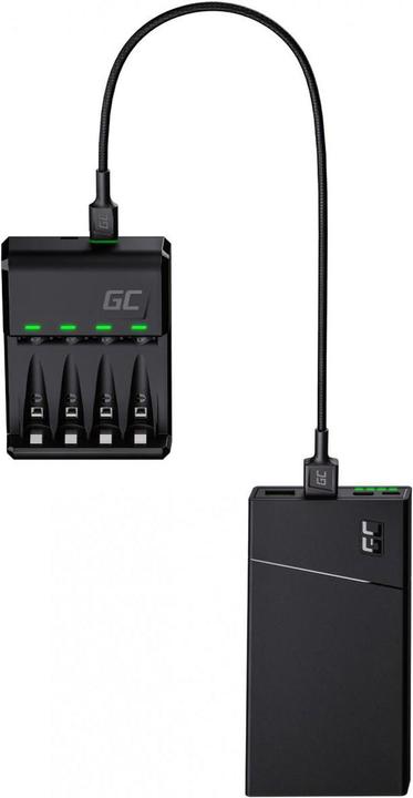Produktbild GreenCell VitalCharger (GRSETGC01) (4 Stk., AA, 2000 mAh, Akku)