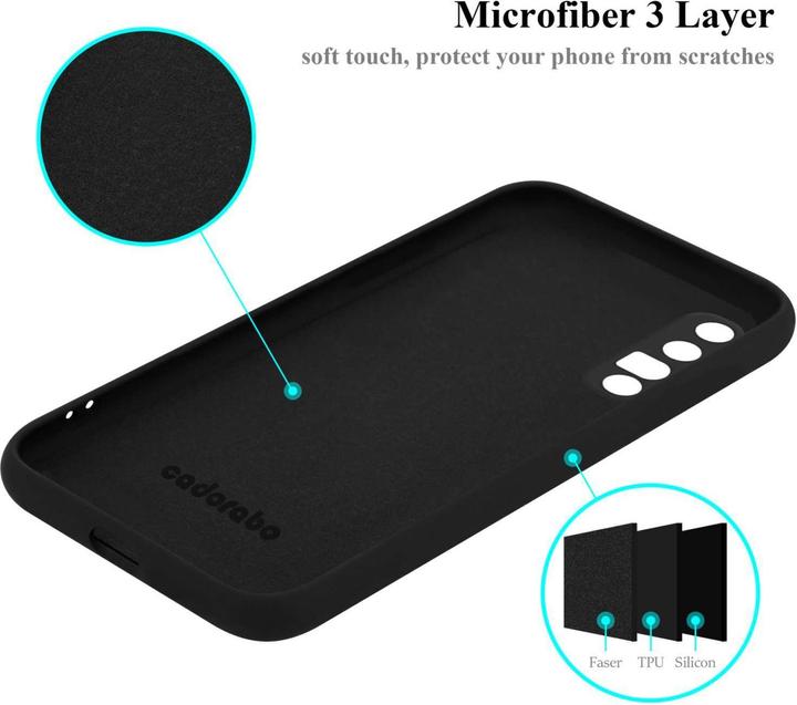 Actual product image Cadorabo Bumper Case for Oppo FIND X2 NEO TPU Liquid Silicone Cover for Oppo FIND X2 NEO (Oppo Find X2 Neo)