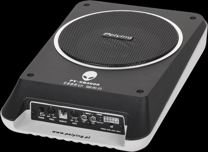 Actual product image Peiying The PY-NB3000 is an active subwoofer