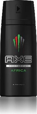 Actual product image AXE Africa spray deodorant for men 150ml (Spray, 150 ml)