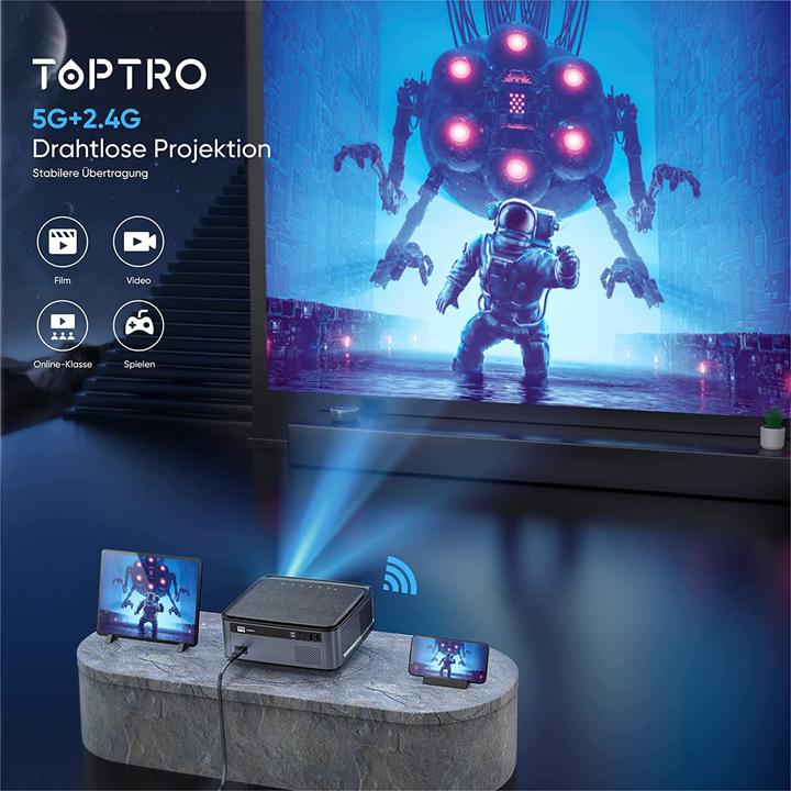 Actual product image Toptro X7 (Full HD, 600 lm)