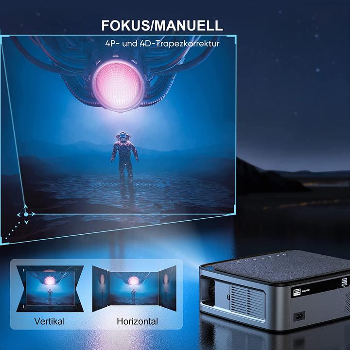 Actual product image Toptro X7 (Full HD, 600 lm)
