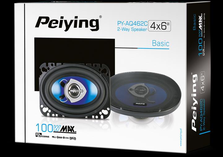 Actual product image Peiying PY-AQ462C Speakers
