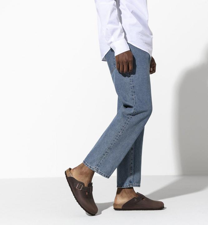 Image du produit Birkenstock Nubuck de Boston huilé en cuir Étroit (40)
