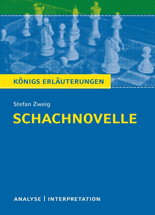 Produktbild Stefan Zweig: Schachnovelle (Deutsch, Walburga Freund-Spork)