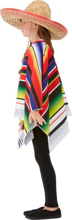 Produktbild Smiffys Mexikaner Poncho (104, 110, 116, 122, 128, 134, 140)