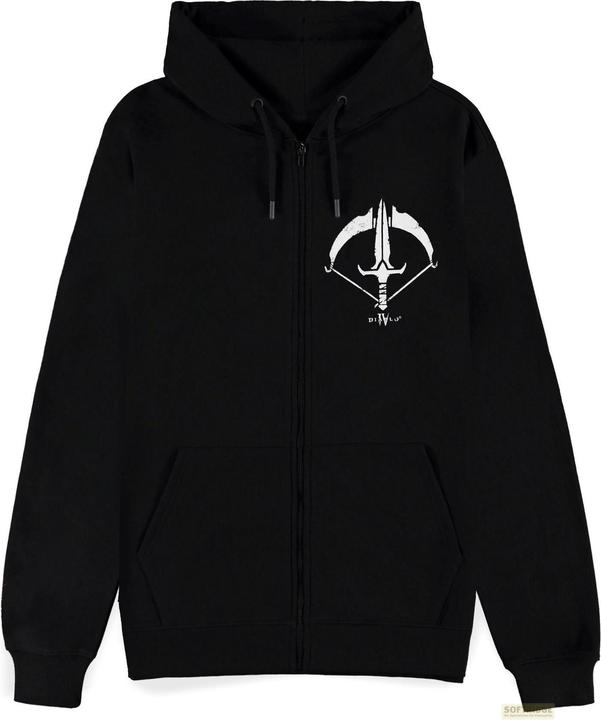 Difuzed Diablo IV Kapuzenjacke Rouge Sigil Grösse S (S)