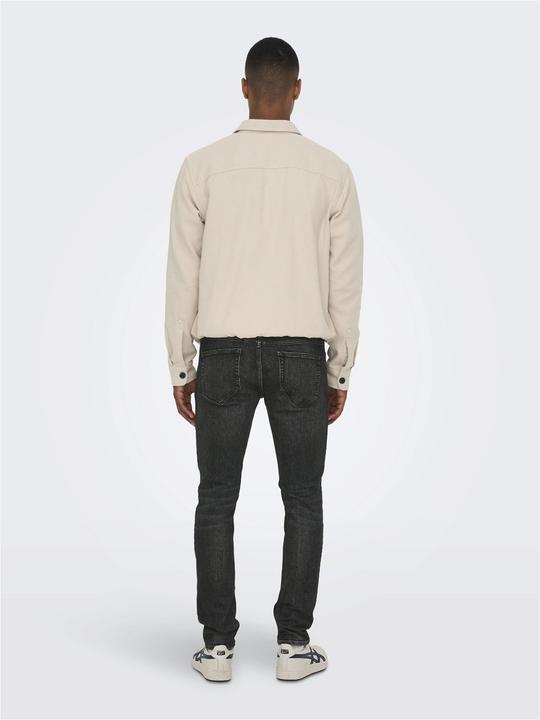 Actual product image Only & Sons ONSLOOM SLIM BLACK Slim Fit Jeans (32)