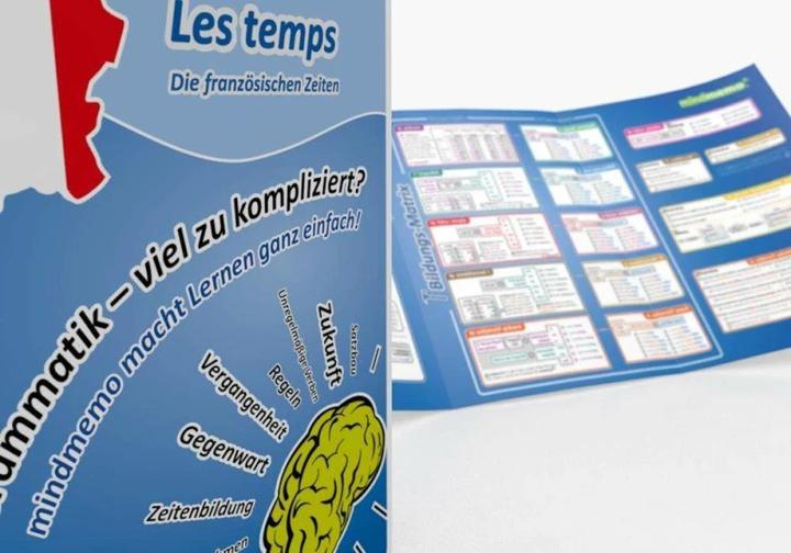 Immagine prodotto mindmemo Lernfolder - Les temps - Die französischen Zeiten - Zusammenfassung (Tedesco, Hunstein Philipp, Il pescatore Henry, 2014)