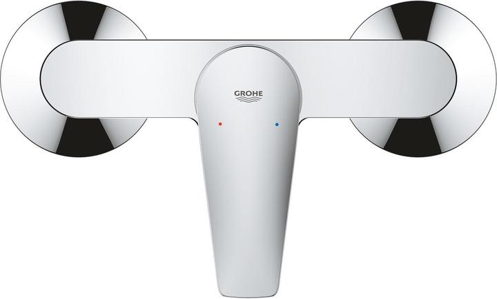 Produktbild Grohe StartEdge Brausearmatur, mit Metallhebel, Temperaturbegrenzer, energiesparend, chrom