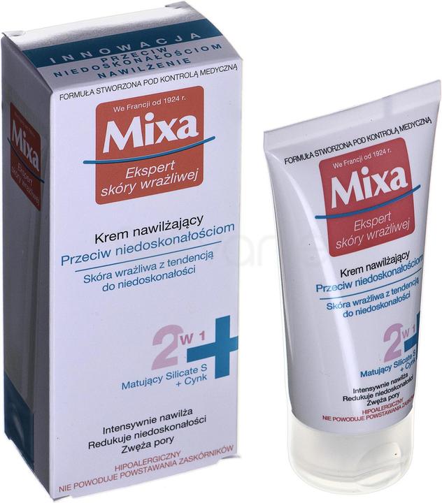 Produktbild Mixa 2 in 1 (50 ml, 24h Creme, Bis SPF 10)