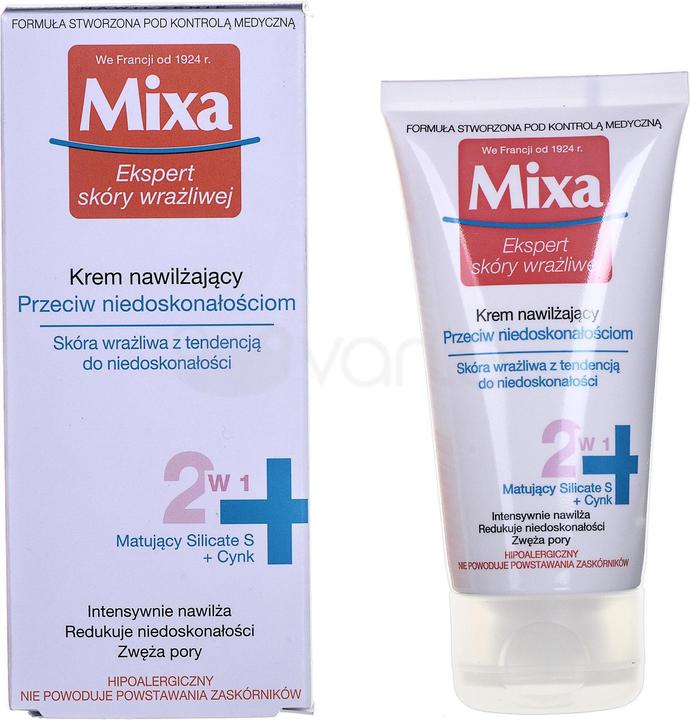 Produktbild Mixa 2 in 1 (50 ml, 24h Creme, Bis SPF 10)