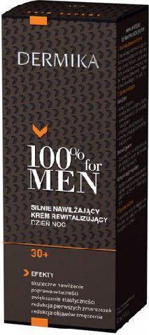 Actual product image Dermika 100% for Men 30+ moisturizing face cream 50ml (50 ml, 24h cream)