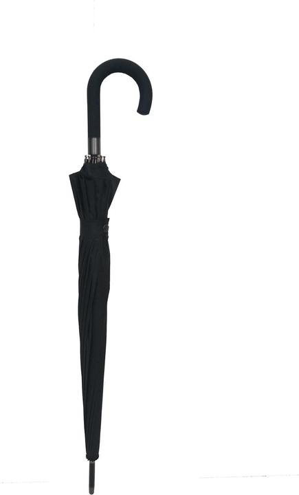 Produktbild Smati Parapluie long noir automatique - Gentleman 16 baleines fibre de verre Susino Regenschirm, 92