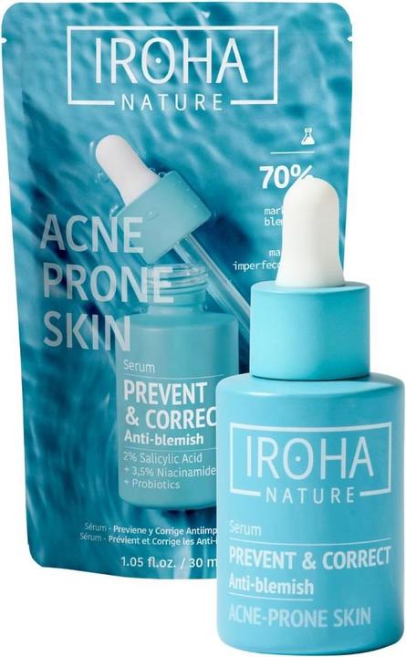 Actual product image Iroha Nature Anti Blemish Face Serum (30 ml)