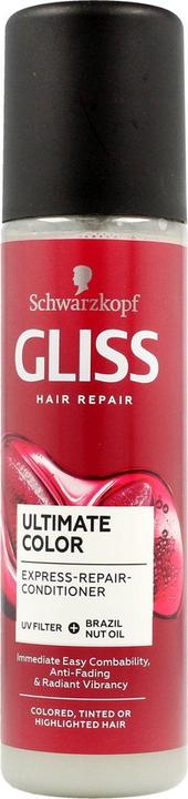 Image du produit Schwarzkopf Après-shampooing Gliss Ultimate Color spray pour cheveux colorés 200ml (200 ml)