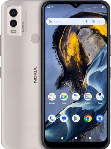 Image du produit Nokia C22 (64 Go, Sable, 6.50", Double SIM, 13 Mpx, 4G)