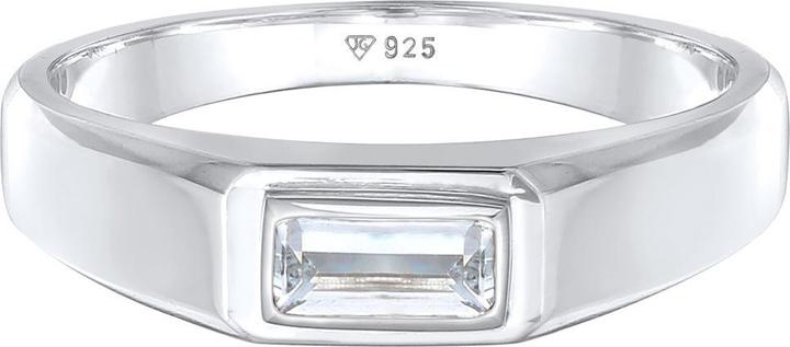 Produktbild Kuzzoi Ring Herren Topas Schlicht Elegant 925 Silber (62, 925 Silber)