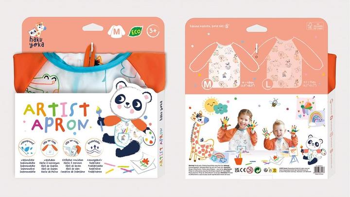 Immagine prodotto Haku Yoka Grembiule da colorare per bambini