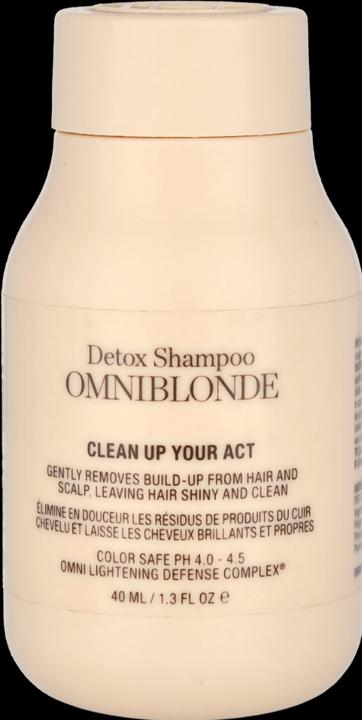 Actual product image Omniblonde - Clean Up Your Act Detox Shampoo (40 ml)