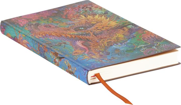 Actual product image Paperblanks Flexi Dot-Grid Planners - Humming Dragon - Maxi - Dot Grid (Hardcover)