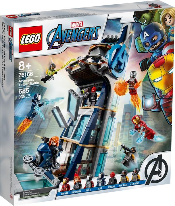Actual product image LEGO Avengers - Power struggle at the tower (76166, LEGO Marvel)