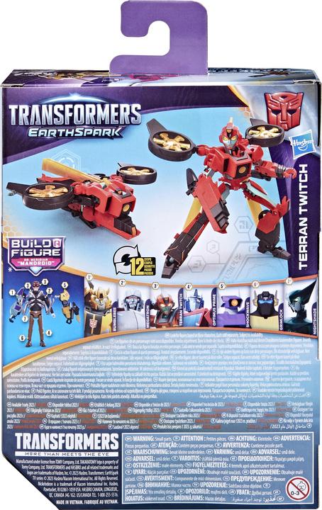 Actual product image Hasbro Transformers - Earthspark Deluxe Class - Terran Twitch