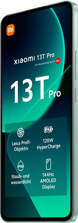 Immagine prodotto Xiaomi 13T Pro (512 GB, verde prato, 6.67", Doppia SIM, 50 Mpx, 5G)