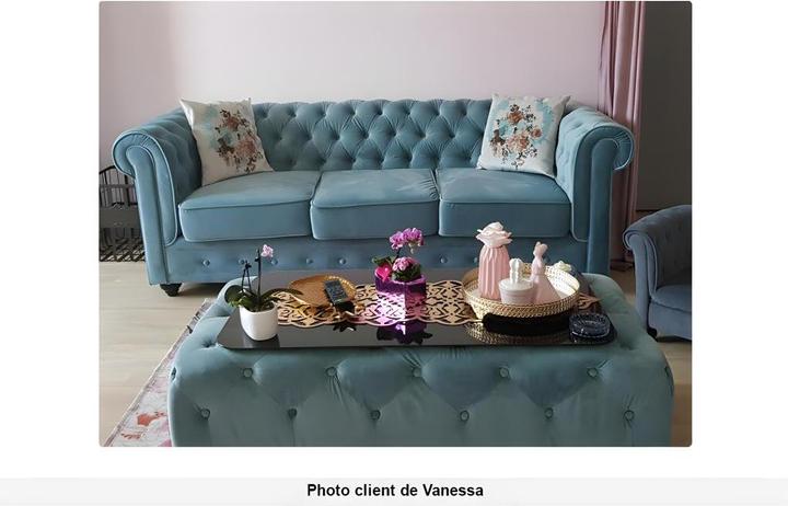 Immagine prodotto Vente-unique Chesterfield (3 posti)