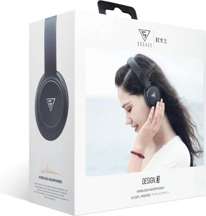 Image du produit Doqaus Casque filaire Casque sans fil bluetooth DESIGN 3 noir (65 h, Sans fil)