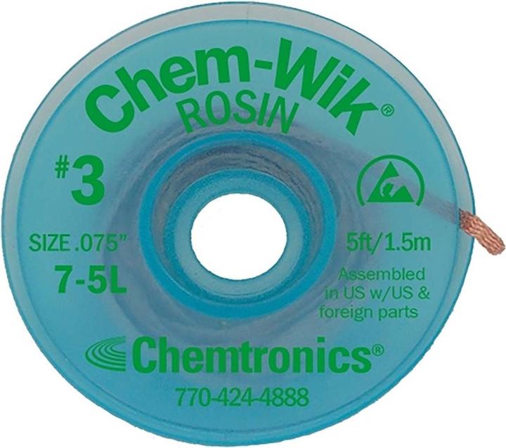 Produktbild ChemWik Entlötschnur 1,90 mm 1,50 m (Entlötlitze)